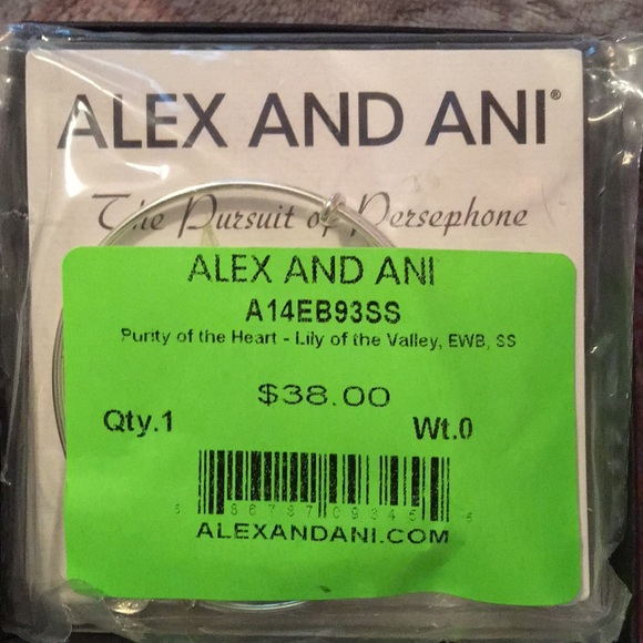NWT Alex and Ani Purity of the Heart Lily - Picture 3 of 3